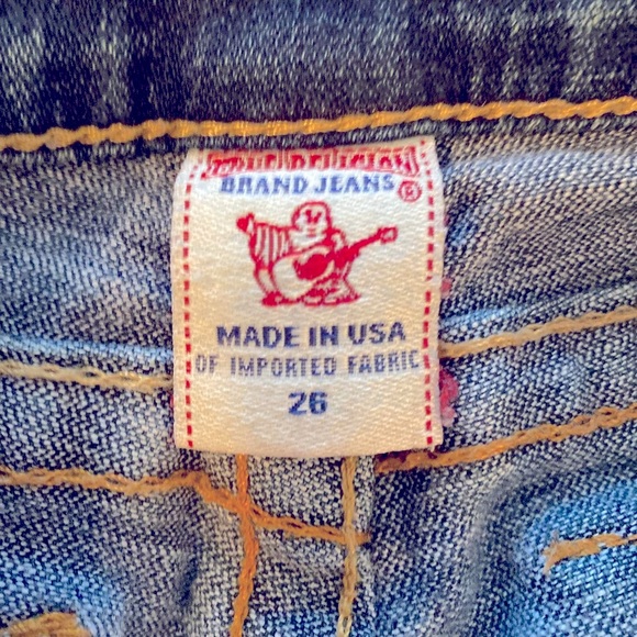 🔥TRUE RELIGION 👖jeans size 26. Boot cut. Amazing fit! - Picture 4 of 9